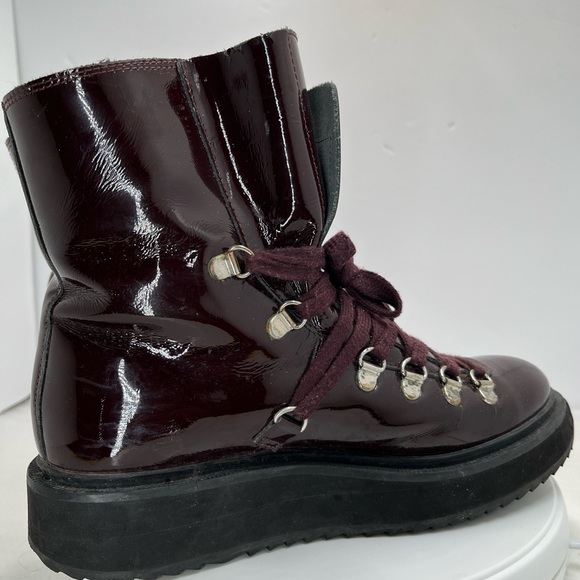KENZO
Alaska dark red patent leather hiking boots Size 6 EUC - Picture 5 of 5
